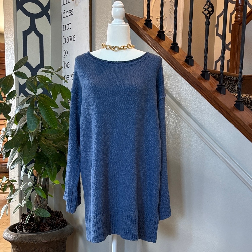 Free People Beach Indigo BlueTunic 🤩